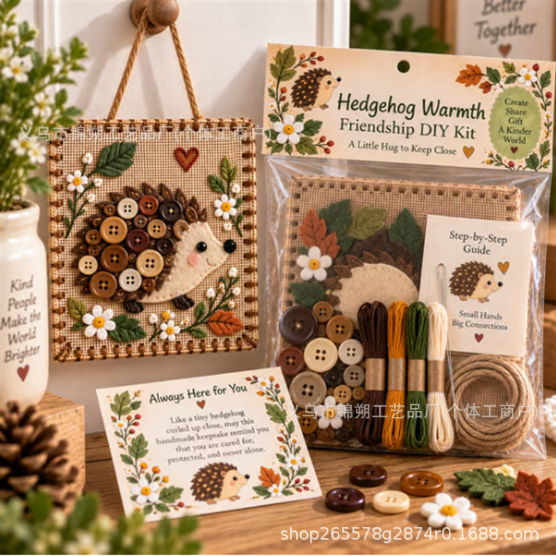 Leuke draagbare DIY knoopvrien - Art Craft Kit recensie en prijs