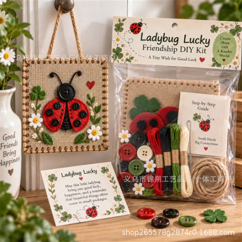 Leuke draagbare DIY knoopvrien - Art Craft Kit recensie en prijs
