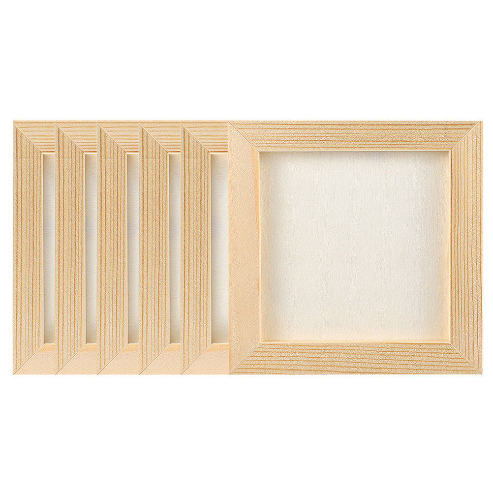 6 stuks massief houten, onbesc - Art And Craft For Nursery recensie en prijs