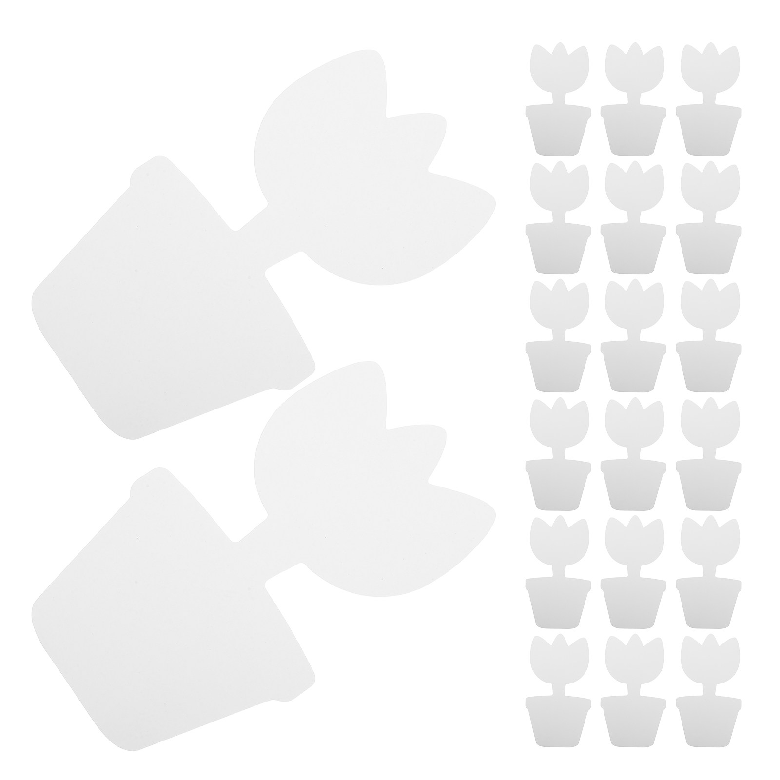 20 stuks DIY onbeschilderde bl - Art Craft Cardboard recensie en prijs