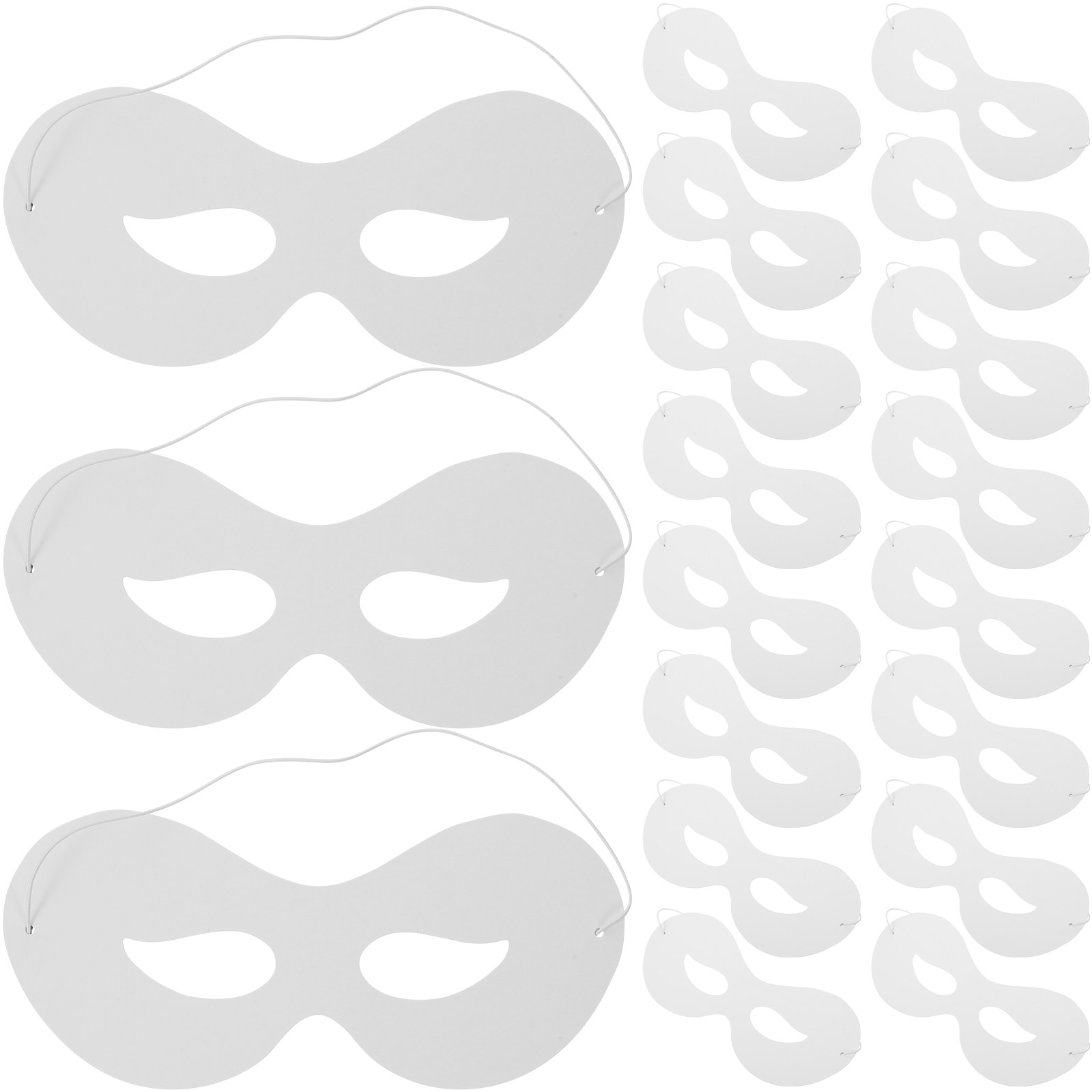 40 stuks: maak je eigen masker - Art Craft With Paper recensie en prijs