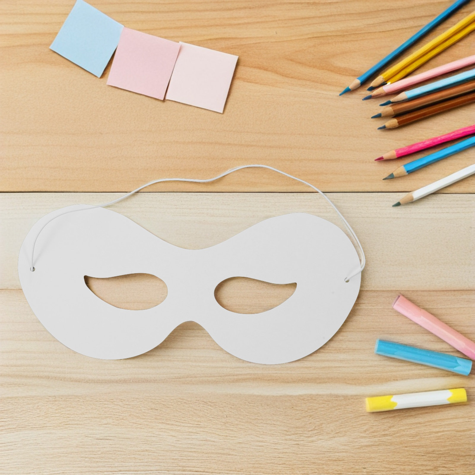 40 stuks: maak je eigen masker - Art Craft With Paper recensie en prijs