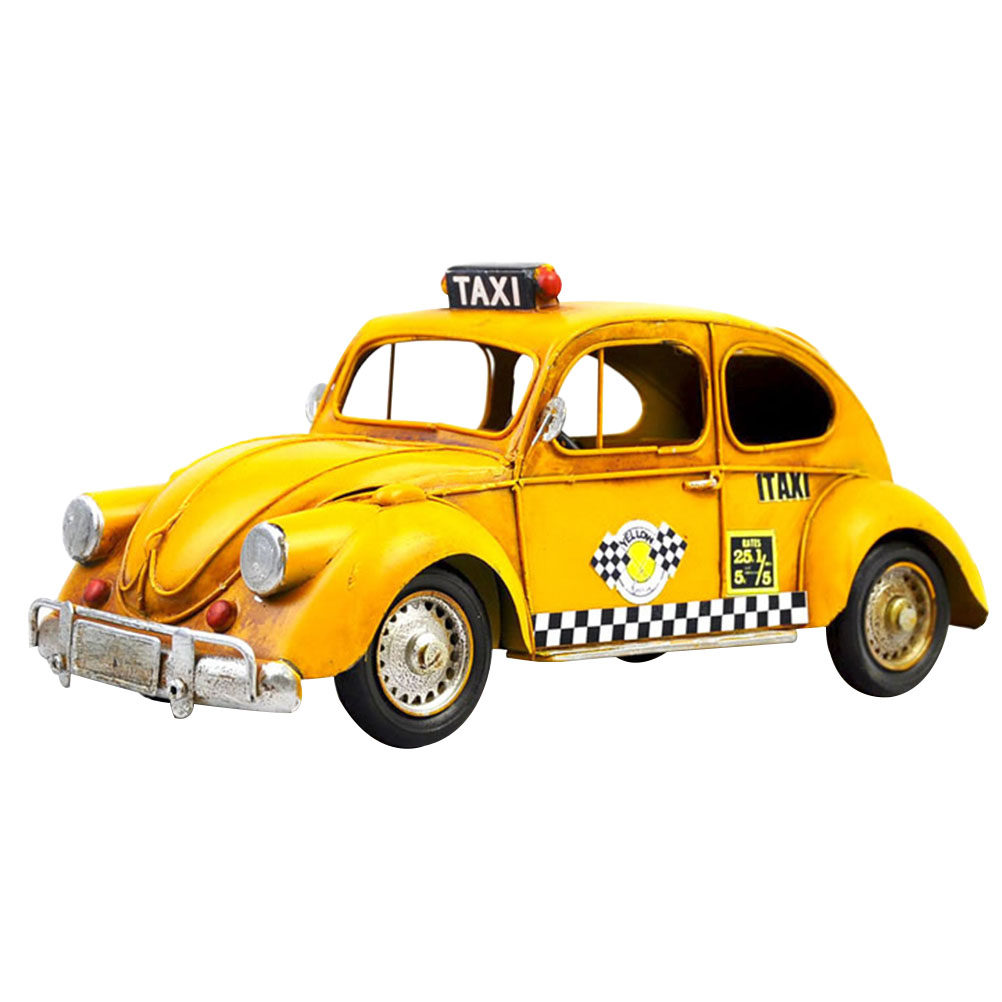 Metalen taxi automodel, vintag - Art Craft Bar recensie en prijs