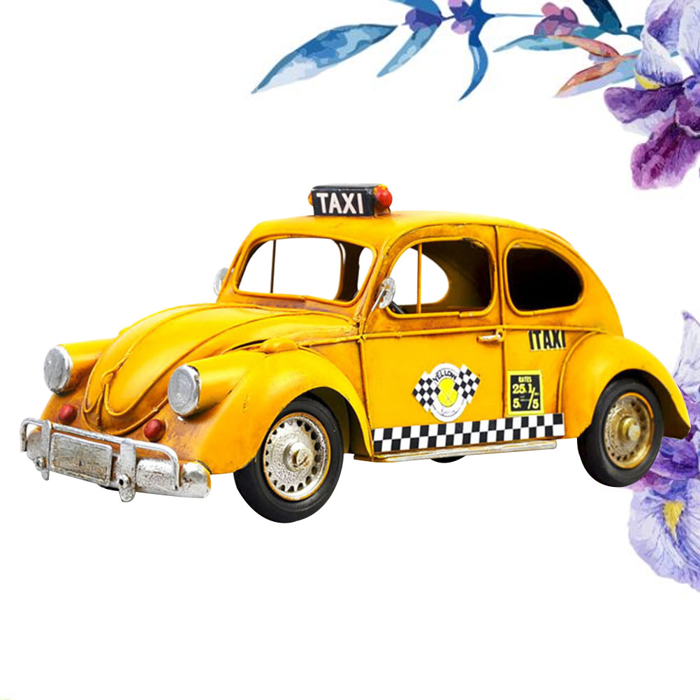 Metalen taxi automodel, vintag - Art Craft Bar recensie en prijs