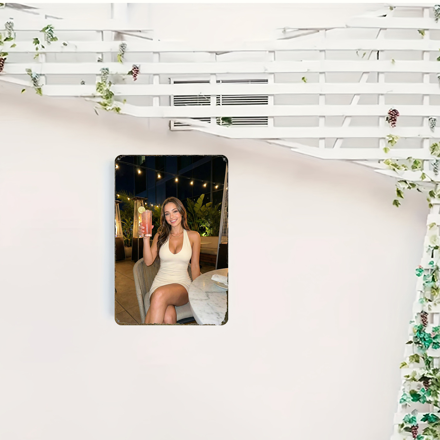 2D vintage metalen bord, moder - Art Craft Bar recensie en prijs