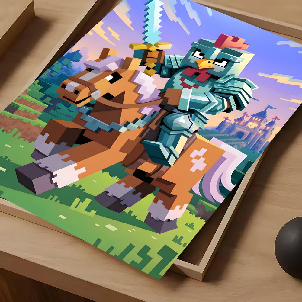 Game Mine-c-crafts Poster voor - Art Craft Bar recensie en prijs
