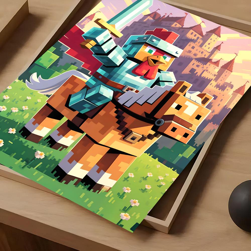 Game Mine-c-crafts Poster voor - Art Craft Bar recensie en prijs
