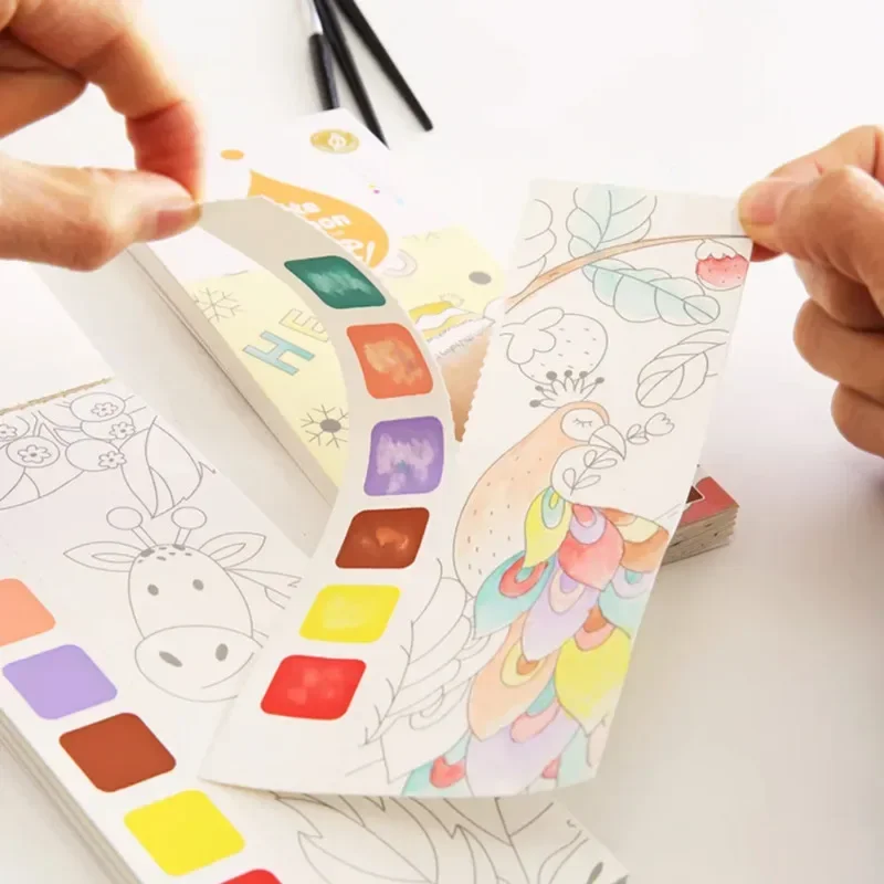 Kinderen Draagbare Aquarel Boe - Gouache Paint Set recensie en prijs